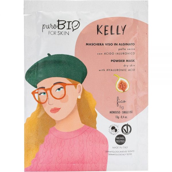 Kelly-fico-maschera-viso-purobio-for-skin
