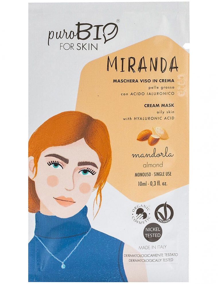 Miranda-mandorla-maschera-viso-purobio-for-skin